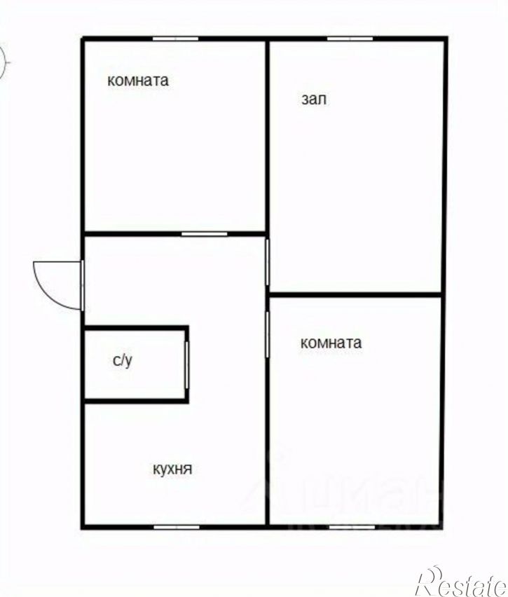 3-комн квартира улица Комарова, 73,  д. 73