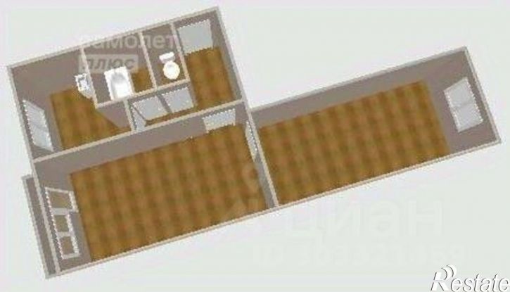 2-комн квартира Владивостокское шоссе, 133,  д. 133