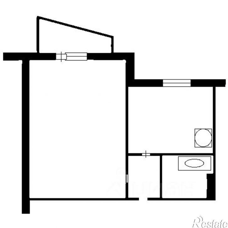 1-комн квартира Октябрьская улица, 38,  д. 38