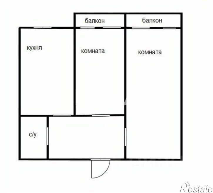 2-комн квартира улица Островского, 3,  д. 3