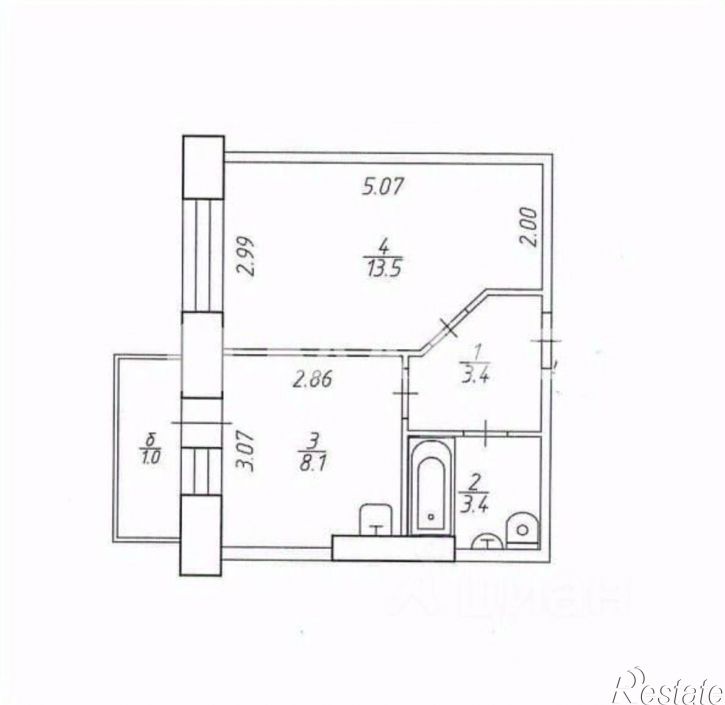 1-комн квартира ул Андрея Кушнира, 10,  д. 10