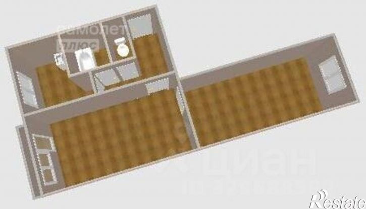 2-комн квартира Владивостокское шоссе, 133,  д. 133