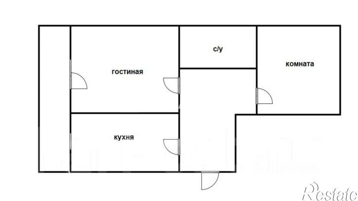 2-комн квартира Выгонная улица, 5,  д. 5