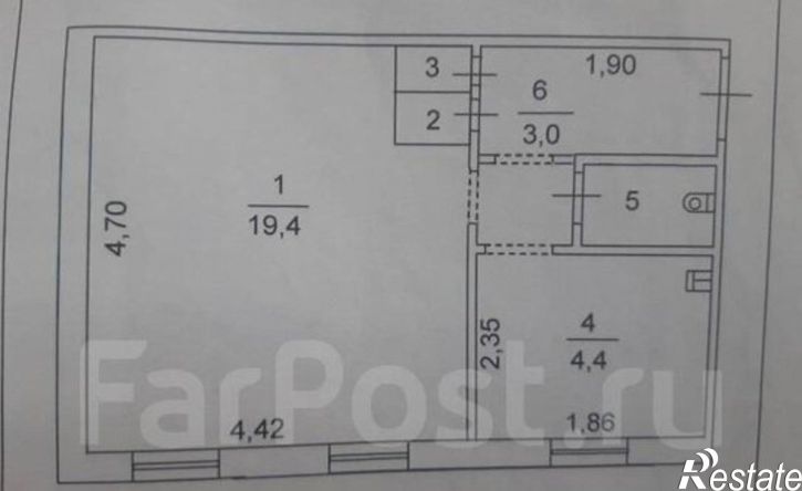 1-комн квартира ул Стаханова, 40А,  д. 40А